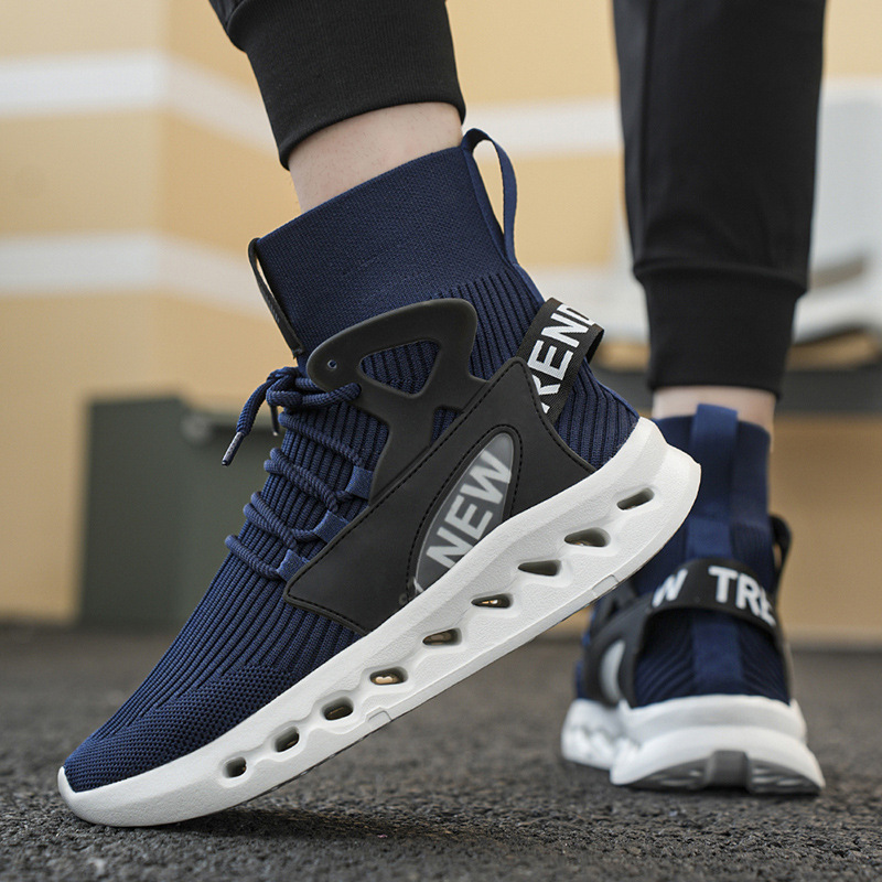 Trendy Men High Top Sock Shoes - đánh giá và giá Running Shoes Men