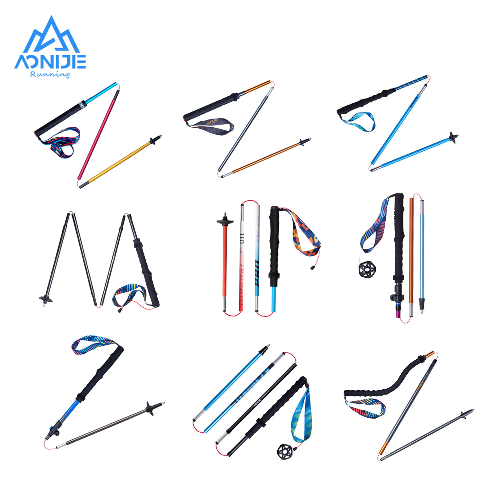 2pcs  AONIJIE All Types of Hik - đánh giá và giá Trekking Pole Carbon