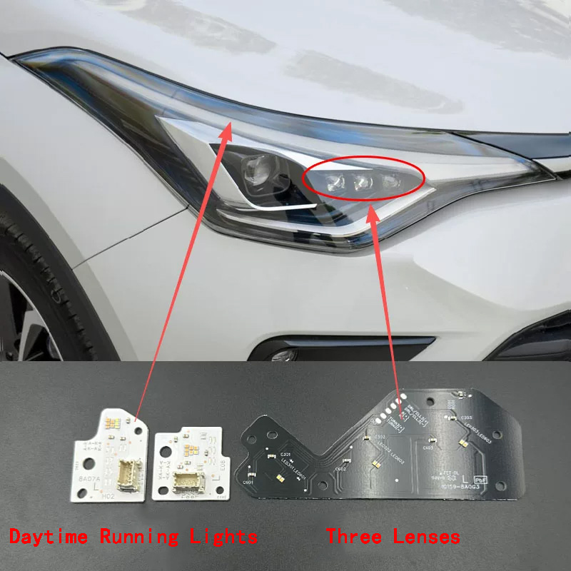 For 2021–2023 Toyota CHR Dayti - đánh giá và giá Running Headlamp