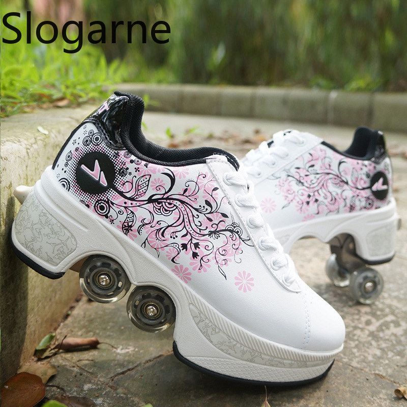 Women 4 Wheels Deformation Rol - đánh giá và giá Running Shoes Women