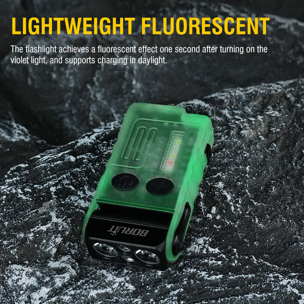 BORUiT V20 Fluorescence Buzzer - đánh giá và giá Running Headlamp