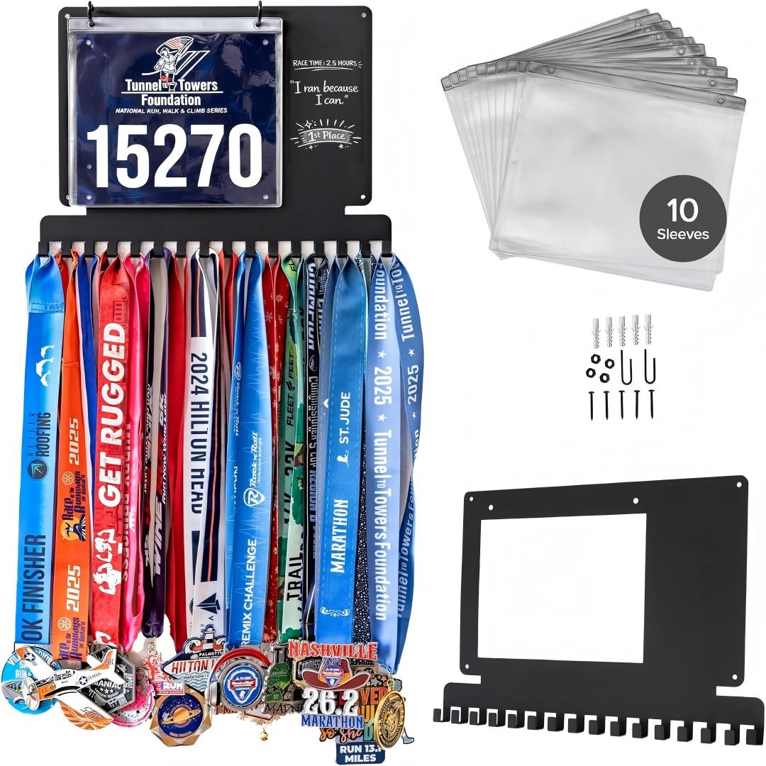 Running Medal Hanger Display,  - đánh giá và giá Race Bib