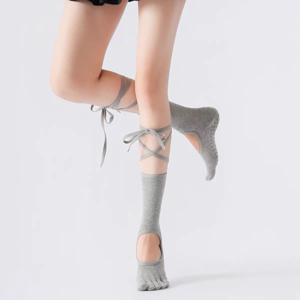 Lace-up Ballet Yoga Socks Wome - đánh giá và giá Sports Socks