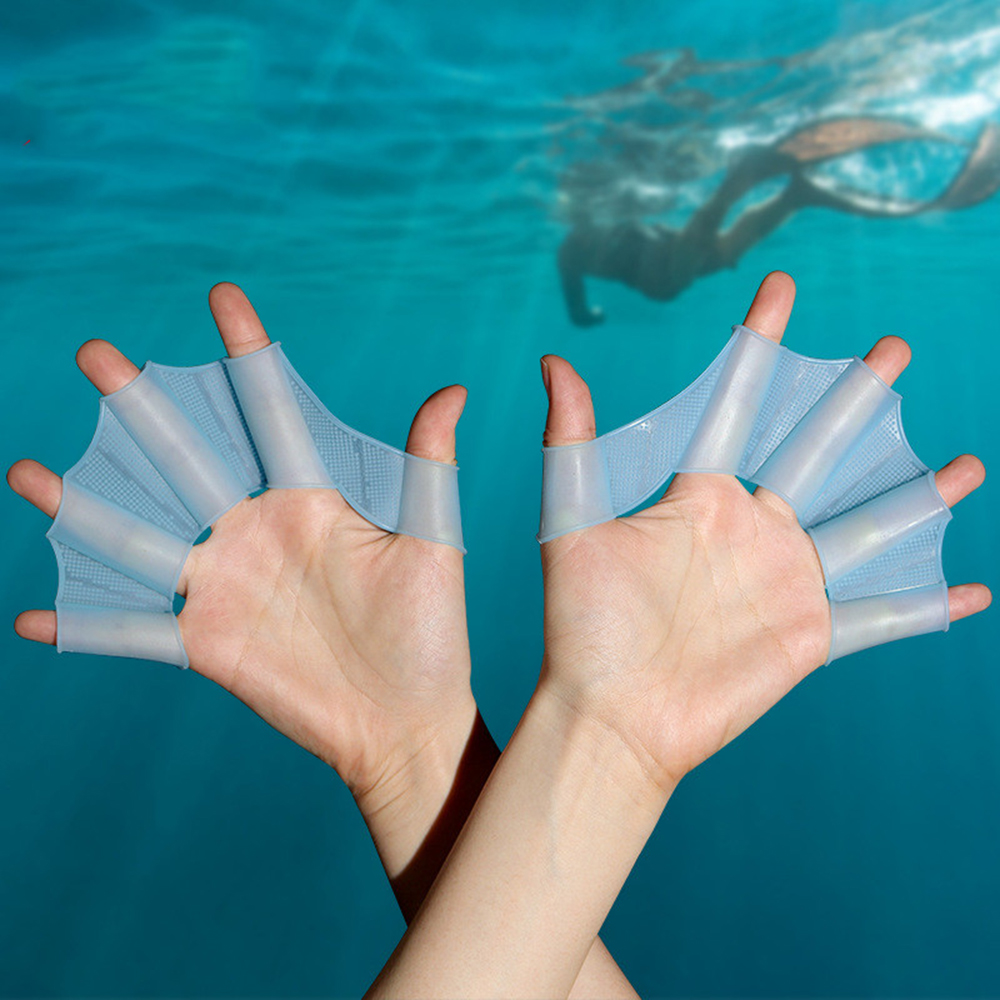 Silicone Swim Fins Hand Paddle - đánh giá và giá Running Gear Kids