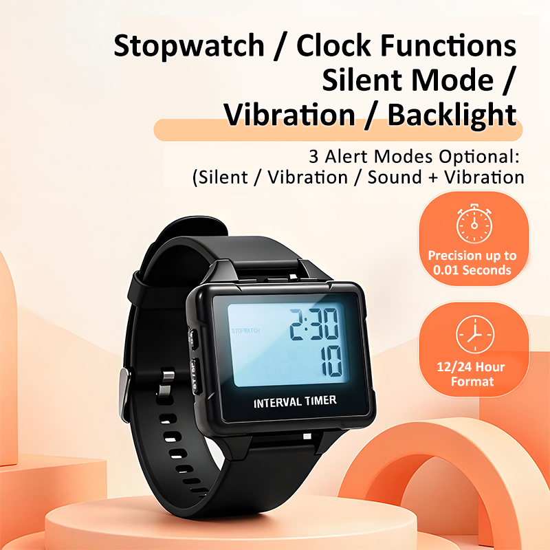 Digital Interval Timer Stopwat - đánh giá và giá Running Watch